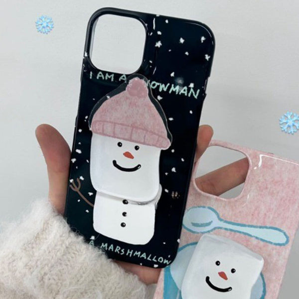 Snowman Design iPhone 15 Pro Max Case