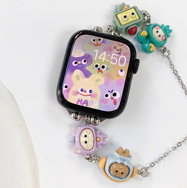 Cartoon Cute Apple Watch Band Women