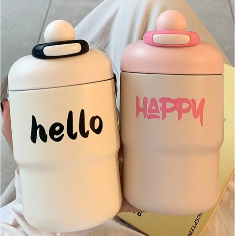 Hello Aesthetic Water Bottle