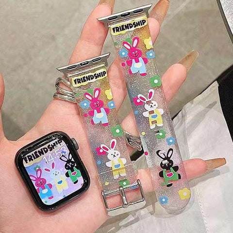 Pretty Stylish Jelly Dressy Apple Watch Bands Girly