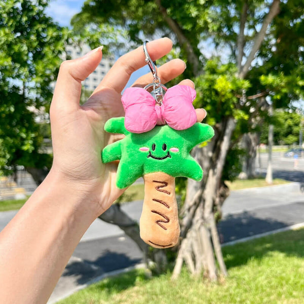 Coconut Tree Keychain