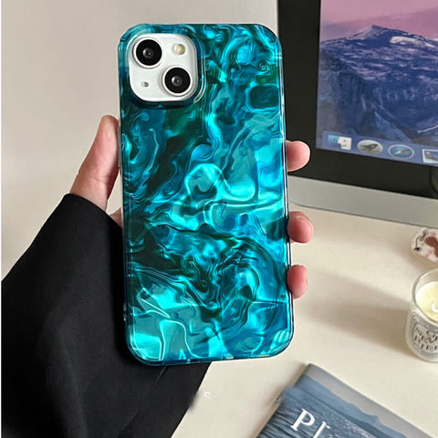Water Pattern Aesthetic iPhone 15 Pro Max Phone Case