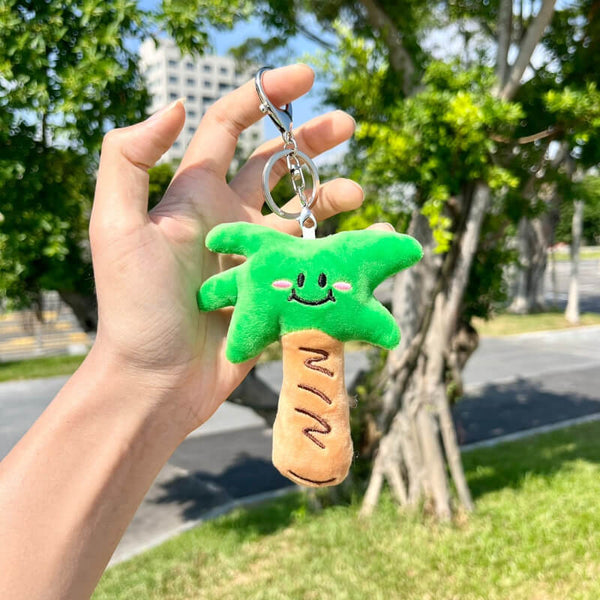 Coconut Tree Keychain